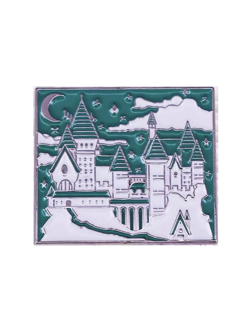 Harry Potter Hogwarts Stamp Enamel Pins 145-1
